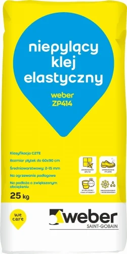 Extra rabatt WEBER ZP414 kakellim 25 kg C2TE, dammfri