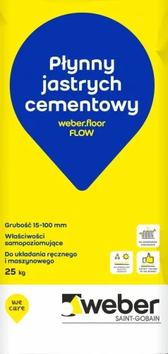 WEBER.floor FLOW flytande avjämningsbruk 25 kg Billigare