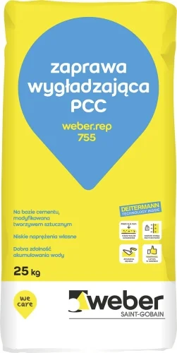 Bästa pris Weber.rep 755 PCC spackel för betong, 25kg