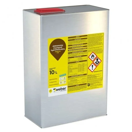 Weber.tec 773 - 10 L transparent - hydrofobt siloxanbaserat impregneringsmedel Fynd
