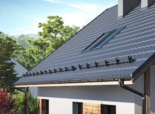 Krop PVC Rynna 130 3 mb RAL 9005 czarna Endast idag