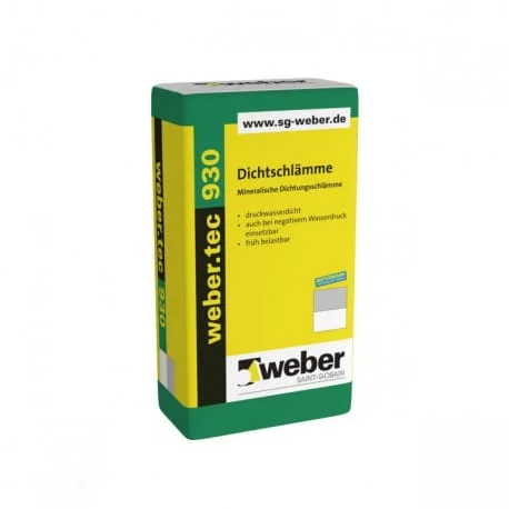 Weber.tec 930 25 kg gr? - Hydrauliskt härdande enkomponents mikrotätande murbruk Extra rabatt