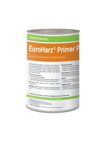 Hufgard EuroHarz Primer PU, 1L, środek gruntujący do powierzchni cementowych Endast denna vecka