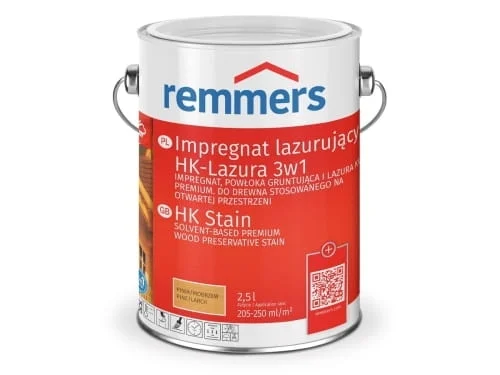 Remmers glasimpregnering HK-Lazura 3in1 2,5L furu Beställ nu