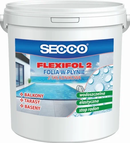 Endast idag SECCO Flexifol 2 flytande folie - 21 kg