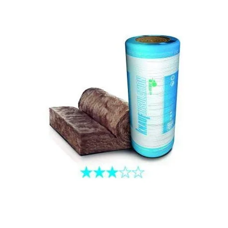 Lägg i varukorgen Ull 14 cm KNAUF NatuRoll Pro ROLLER; 0,039 W/mK; 6,60 m2/rulle; 24 rullar/pall