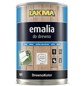 risnedsättning Vit blank emalj 800 ml TRÄFÄRG