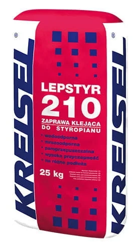 KREISEL LEPSTYR 210 Frigolitlim, 25 kg Sänkt pris