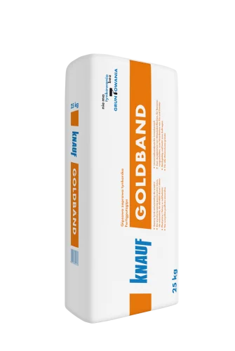 Rabatter Tynk gipsowy ręczny Knauf GOLDBAND, op. 25 kg, 40 szt./pal.