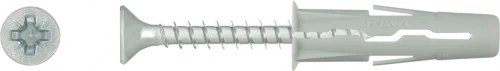 Universal expansionsplugg UNO fi 10 med skruv 5,0x40 mm, 100 st/förp. Expressleverans
