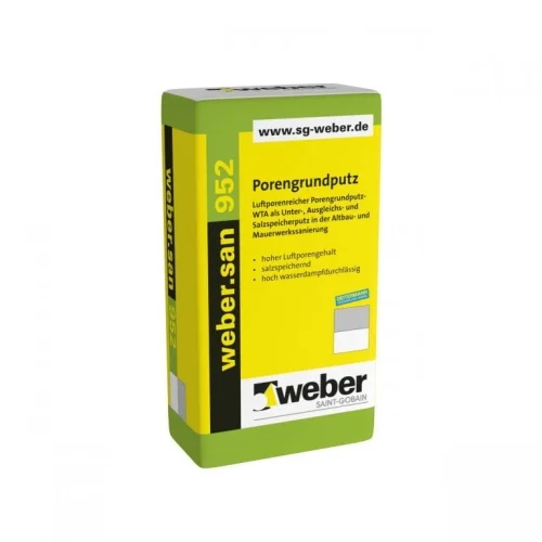 weber.san 952 - renoveringsgrundsputs med WTA-certifikat Reapris